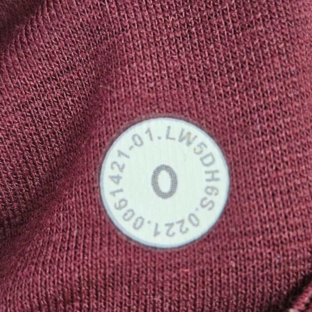Lululemon Align High-Rise Joggers Leggings Women's Size 0 Burgundy Pants - Picture 4 of 9